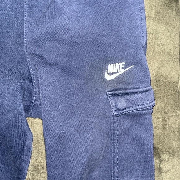 Navy Blue Nike Cargo Jogger - Picture 2 of 3